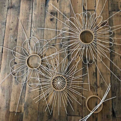 kit décoration murale en rotin personnalisable atelier hybride pau