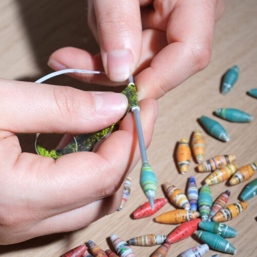 Perles de papier