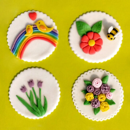 Décor sablés pâte à sucre