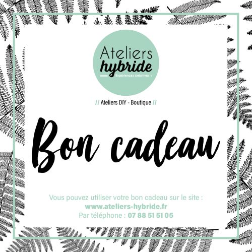 bon cadeau atelier hybride