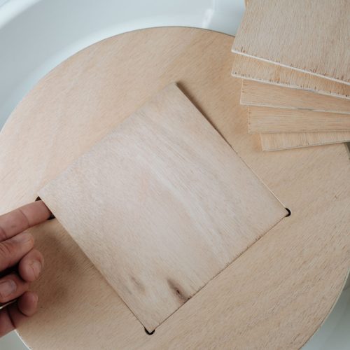 Rondeau 30cm avec insert 15x15cm – Image 7