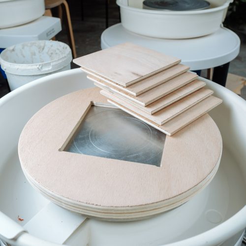 Rondeau 30cm avec insert 15x15cm – Image 2