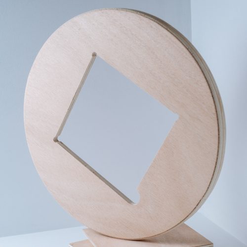 Rondeau 30cm avec insert 15x15cm – Image 5