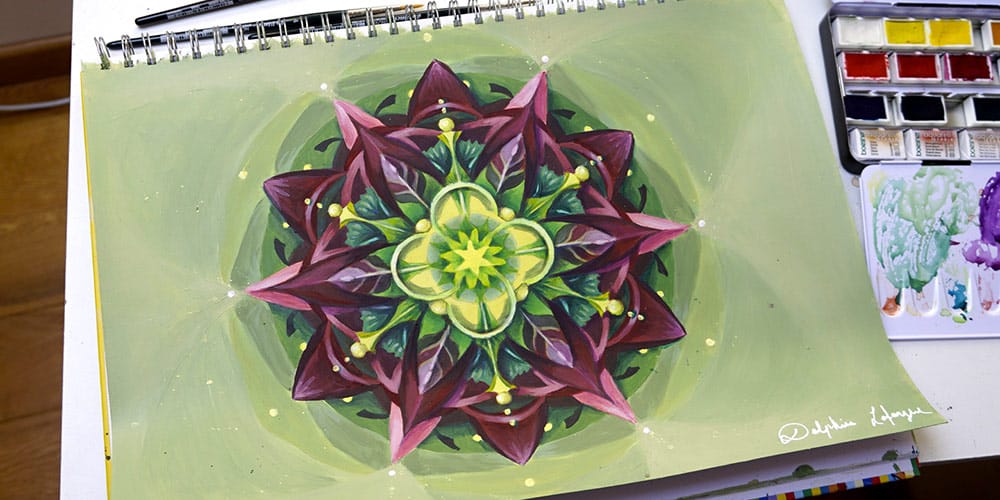 Atelier mandala peinture