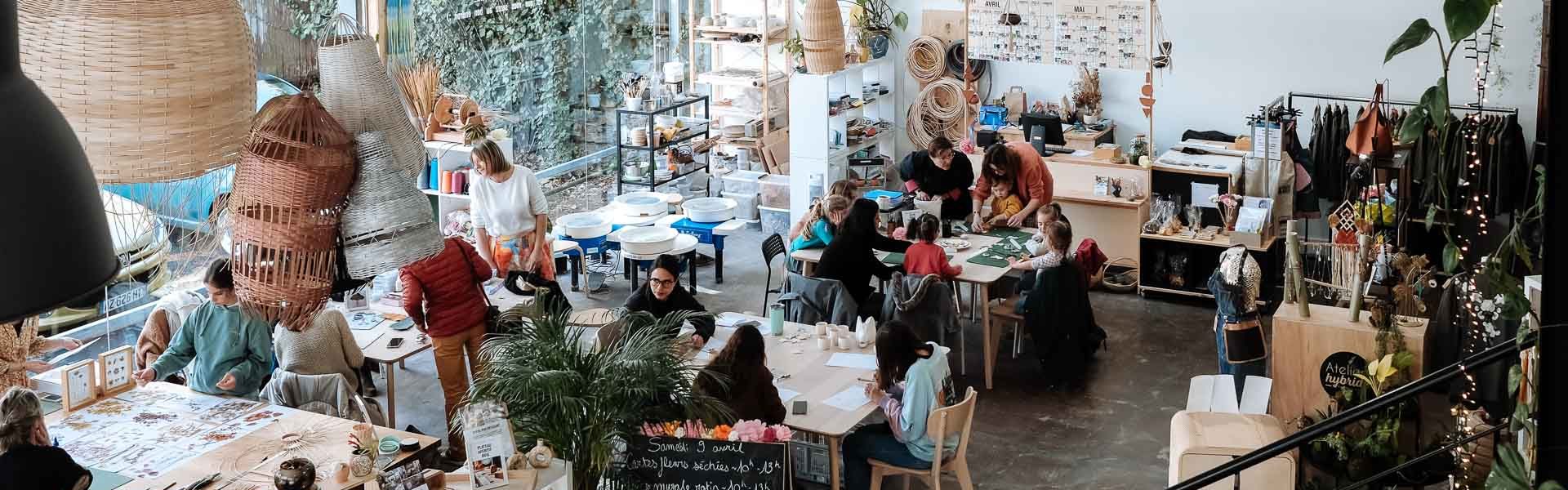 Ateliers partagés et créatifs à Pau